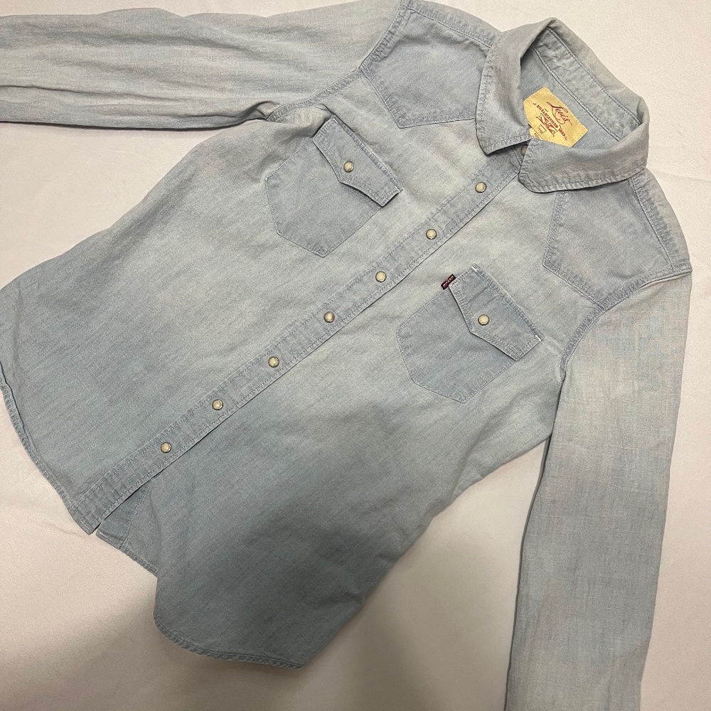 Levi's Barstow western shirt button up with shirt pocket